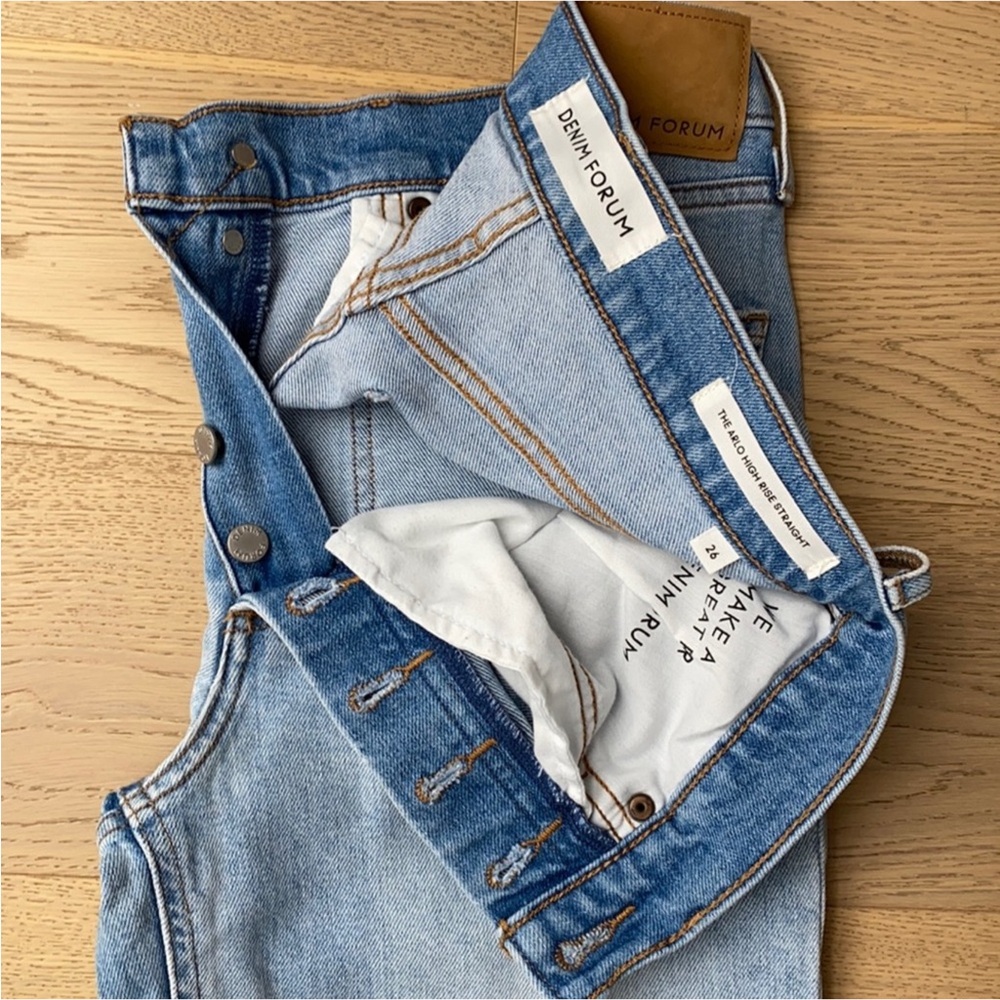 Denim Forum - Arlo high rise straight